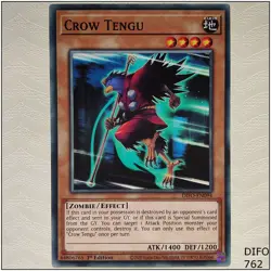 Crow Tengu - DIFO-EN094 - Common 1st Edition Yugioh - Image 1