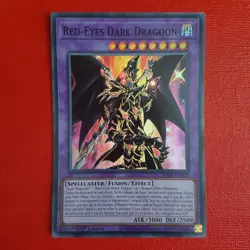 Yugioh Red-Eyes Dark Dragoon RA02-EN021 1st Edition Super Rare - Image 1