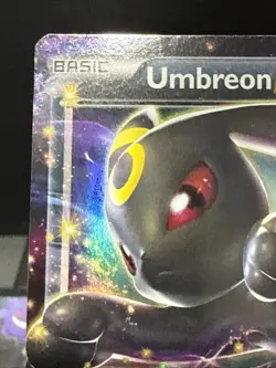 Pokemon Card Umbreon EX 55/124 XY Fates Collide Ultra Rare Holo Played - Image 2