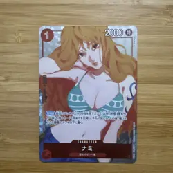 Nami OP01-016 (Promo) Premium Card Girls Edition ONE PIECE Card Game Japanese NM - Image 2