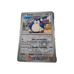 Relaxo 136/167 DE Pokemon Card Snorlax Carte Pokemon Ronflex Reverse Holo Pokemo - Image 1