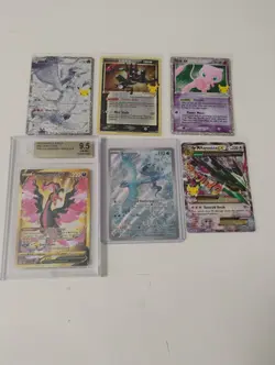 Pokemon Illustration Rare/M Rayquaza/Greninja Celebrations/ Full Art Holo Cards - Image 1