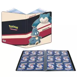 Pokemon Snorlax & Munchlax Card Folder Albums Portfolios Binder ULTRA PRO 9PKT - Image 1