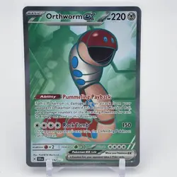 Orthworm ex - 162/142 - Ultra Rare - Stellar Crown - Pokemon Card - NM/M - Image 1