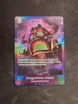Onigashima Island - ST04-0174 - Promo - One Piece Card Game - Best Vol2 N/M - Image 1