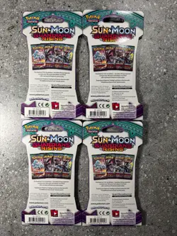 Pokemon TCG Cards 4x (=1 Artset) Guardians Rising Sleeved Booster Pack Genuine - Image 2