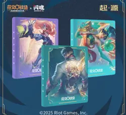 Authentic Riftbound League of Legends TCG Chinese Origins Character Card Binder - Image 1