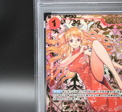 PSA10 Nami OP01-016 R Exclusive 1st Anniversary Alt Chinese ver One Piece Card - Image 4