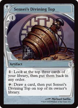 🧙Sensei’s Divining Top 231 FOIL MB2 Mystery Booster 2 MTG - Image 1