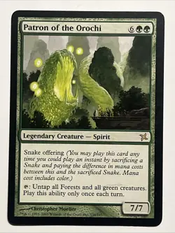 Patron Of The Orochi - Mtg Magic The Gathering Card - Regular - Image 1