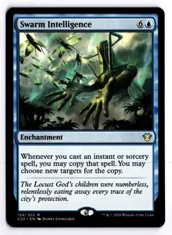 Swarm Intelligence 124 Commander 2020 R MTG LP - Image 1