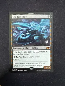 The Last Ride (PROMO) Aetherdrift (Magic/MTG) - Image 1
