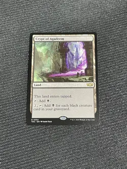 Crypt of Agadeem / MTG Commander "Tarkir: Dragonstorm" / Near Mint - Image 1