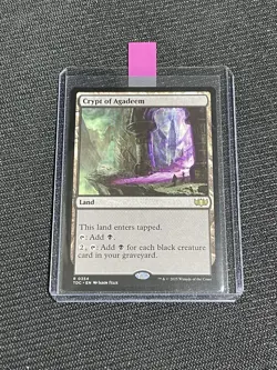 Crypt of Agadeem / MTG Commander "Tarkir: Dragonstorm" / Near Mint - Image 3