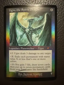 Mtg Secret Lair Bonus - Ugin, the Spirit Dragon - Foil -NM - Image 1