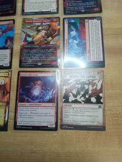 9 Card MTG Lot 3 Mythics 3 Rares 3 Uncommons Mint Full Art Foils Magic - Image 5