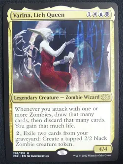 Varina Lich Queen - 2X2 - Mtg Card #5OW - Image 1