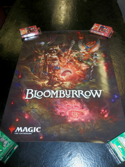 BLOOMBURROW Foil Promo Poster!! Magic the Gathering! - Image 1