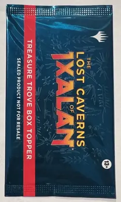 Magic: The Gathering MTG Lost Caverns of Ixalan Treasure Trove Box Topper Sealed - Image 1