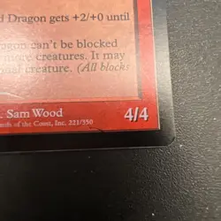 Two-Headed Dragon FOIL Mercadian Masques EX condition! MTG Magic - Image 5