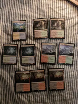 Mtg Fetch Land Lot: Misty Rainforest, Flooded Strand, Verdant Catacombs, Etc - Image 1