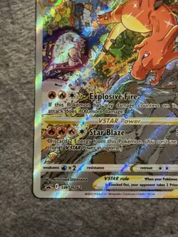Pokemon TCG - Charizard VStar SWSH262 Black Star Promo - Image 5