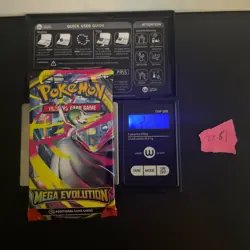 22.61g VERY HEAVY Mega Evolution Pokemon Sealed Booster Pack New SIR/HRU - Image 1