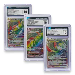Pokemon Slab Lot 3 Drapion, Heatran, Lilligant VSTAR Rainbow CGC 10 Graded Card - Image 1