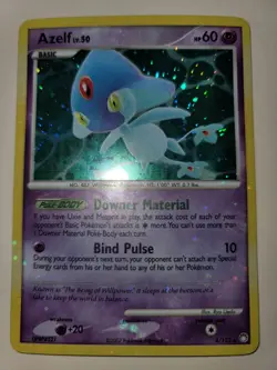 Azelf + Mesprit + Uxie Holo Rare Pokemon Mysterious Treasures LP - Image 1