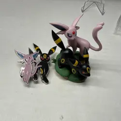 POKEMON Prismatic Evolutions Premium Figure Collection Espeon And Umbreon Figure - Image 1