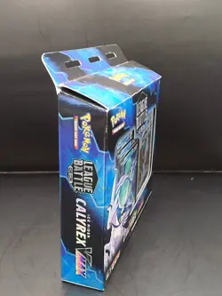 League Battle Deck [Ice Rider Calyrex VMAX] Pokemon TCG Sealed Deck Kit - Image 3