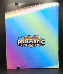 Pokemon TCG Scarlet & Violet Prismatic Evolutions Eevee Binder 9-Pocket Pages - Image 2