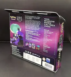League Battle Deck [Shadow Rider Calyrex VMAX] Pokemon TCG Sealed Deck Kit - Image 3