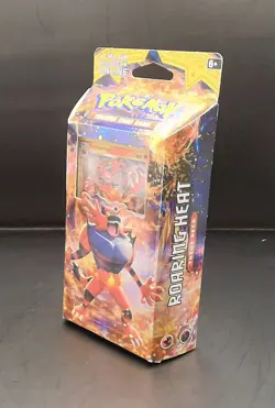Sun & Moon Base Set Theme Deck - "Roaring Heat" [Incineroar] Pokemon TCG Sealed - Image 1