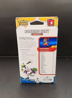 Sun & Moon Base Set Theme Deck - "Roaring Heat" [Incineroar] Pokemon TCG Sealed - Image 2