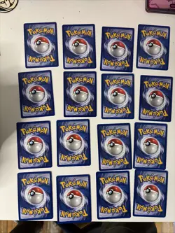 Pokemon VINTAGE 16 WOTC Unlimited KABUTO Trading Cards LOT HEAVY PLAY - Image 2