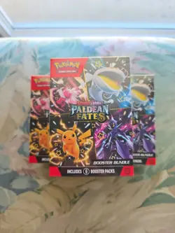 Pokemon TCG Paldean Fates Booster Bundle - Image 1