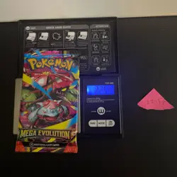 22.55g VERY HEAVY Mega Evolution Pokemon Sealed Booster Pack New SIR/HRU - Image 1