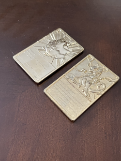 Mewtwo and Togepi Burger King Pokemon 23K Gold Plated Cards - Image 4