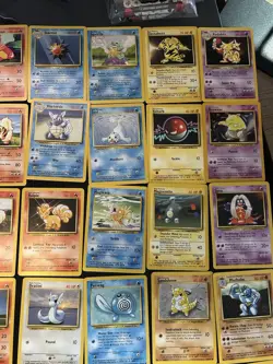 Vintage WOTC Pokemon Card Lot - 35 Cards Base Set NM! - Image 3