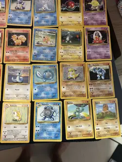 Vintage WOTC Pokemon Card Lot - 35 Cards Base Set NM! - Image 5