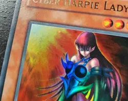 Cyber Harpie Lady Konami Yugioh SP1-EN001 Limited Sneak Peek Foil Promo LP - Image 2