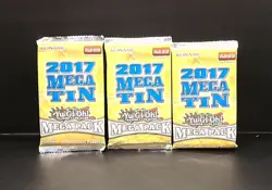 (3) Yu-Gi-Oh! TCG 2017 Mega Tin MEGA PACK 1st Edition English - Image 1