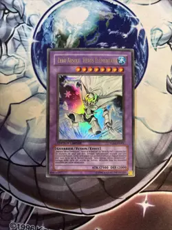 (HE) Elemental Hero Absolute Zero YG04-FR001 Yugioh French Ultra Rare LP - Image 1