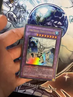 (HE) Elemental Hero Absolute Zero YG04-FR001 Yugioh French Ultra Rare LP - Image 3