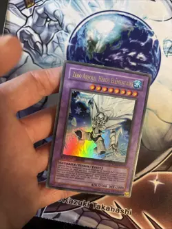 (HE) Elemental Hero Absolute Zero YG04-FR001 Yugioh French Ultra Rare LP - Image 4