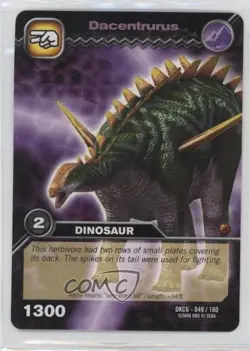 2008 Dinosaur King Trading Card Game Series 1: Dacentrurus #DKCG-049 - Image 1