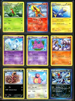 2013 Pokemon Black & White PLASMA FREEZE Set Cards Lot REVERSE HOLO Foil RARE NM - Image 3
