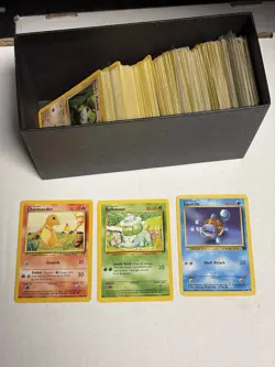 Vintage WOTC Pokemon Card Lot (Base set, Gym Heroes, Fossil, Base 2, Rocket) - Image 1