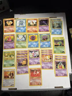 Vintage WOTC Pokemon Card Lot (Base set, Gym Heroes, Fossil, Base 2, Rocket) - Image 3